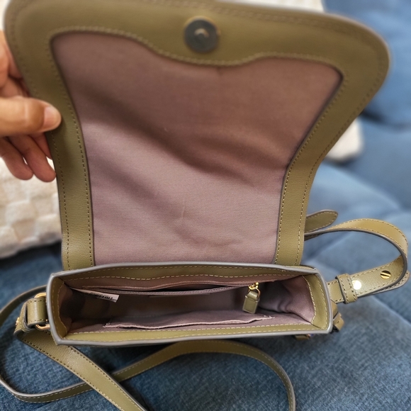 Marc Jacobs Mini Rider Olive Crossbody Bag.. - Picture 9 of 13